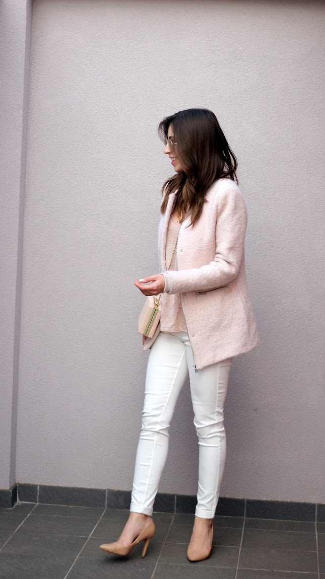 pink spring fashion outfit