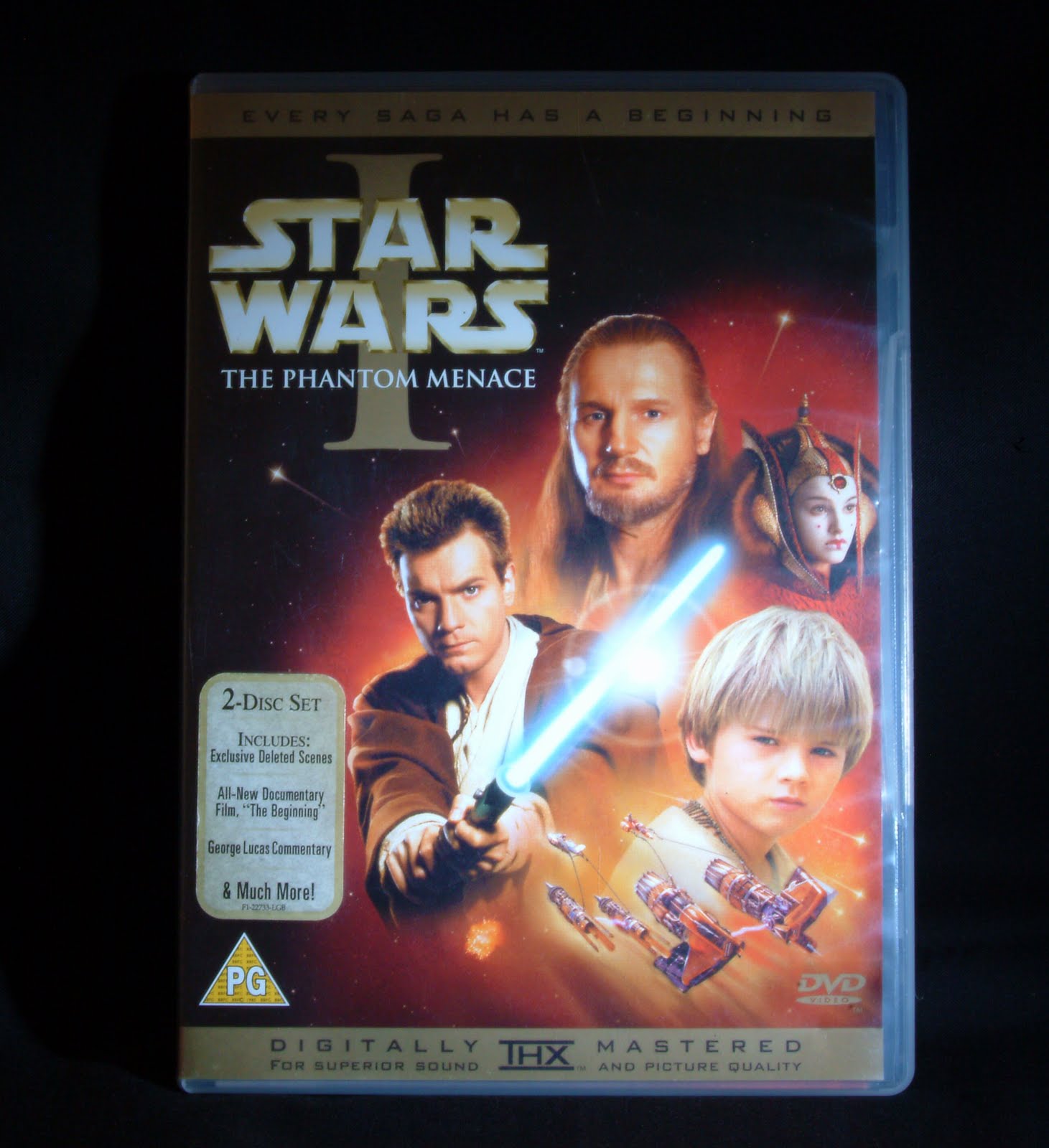 Kisho Meteora Star Wars Collector 1999 The Phantom Menace DVD kisho-meteora-star-wars-collector-1999-the-phantom-menace-dvd