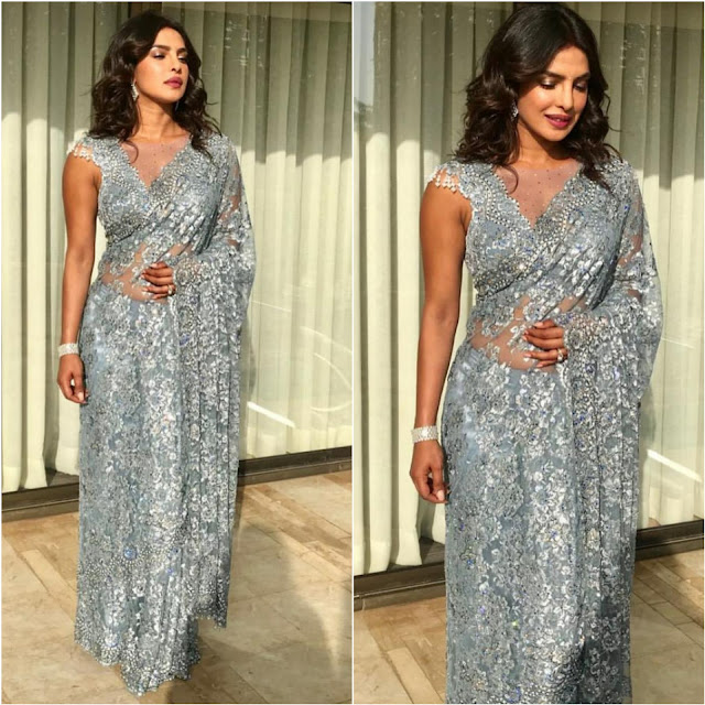 Priyanka Chopra in Tarun Tahiliani