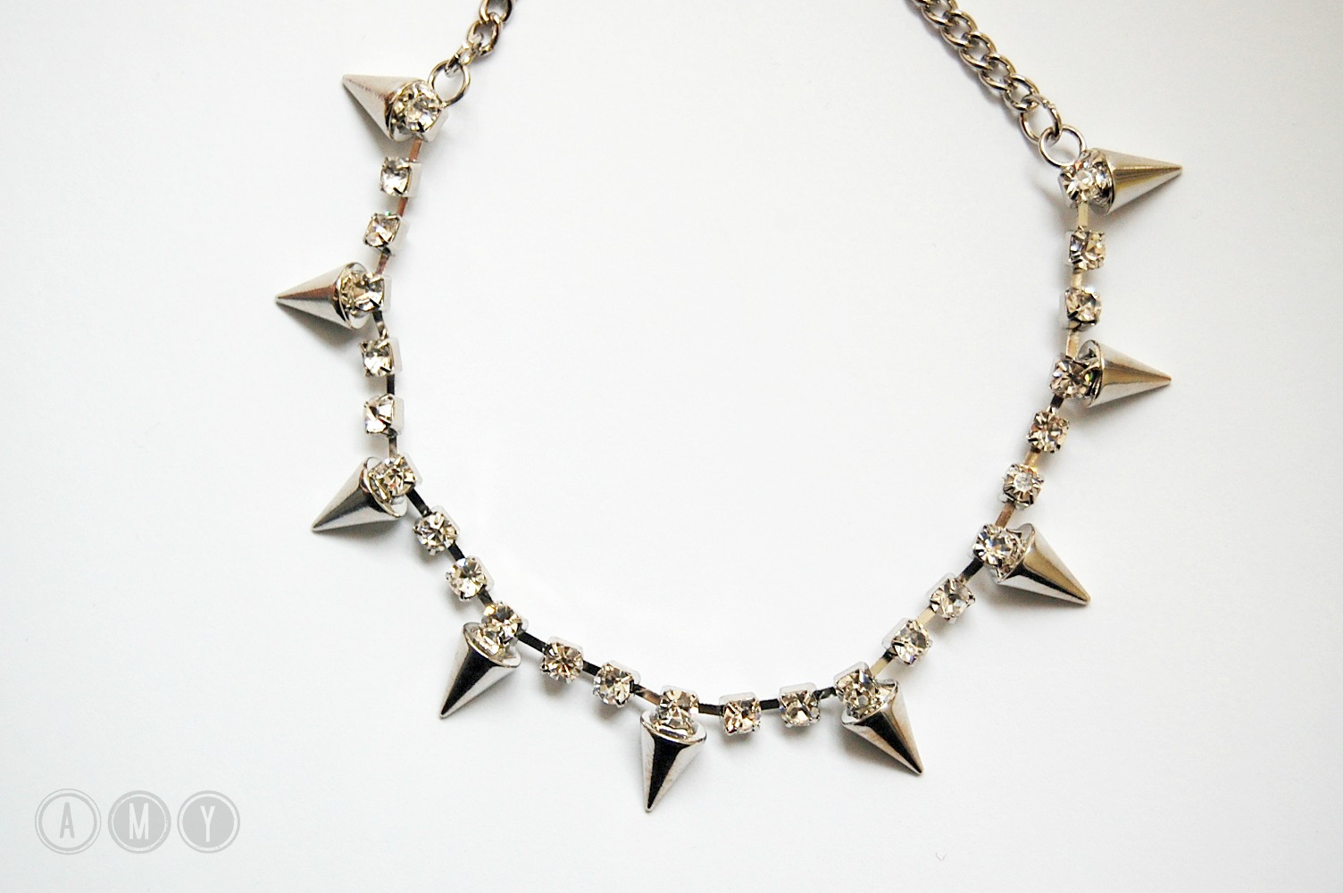 Miss Selfridge || Spike Rhinestone Collar Miss Selfridge || Spike Rhinestone Collar