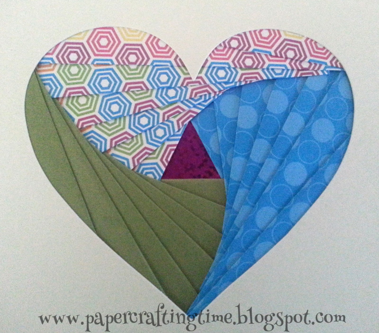 PaperCrafting Time Iris Folding Technique