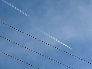 函館上空は飛行機銀座