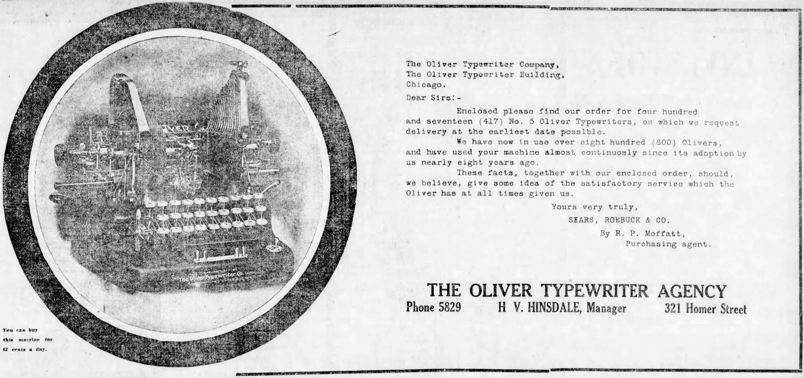 oz.Typewriter The Short and Sporadic Life of Canadian Oliver Typewriters