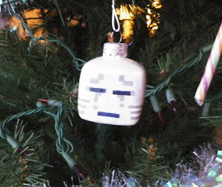 Minecraft Ghast Christmas Ornament Tut. Property of Cassie's Creative Crafts