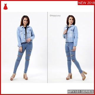 HPY181L83 Lady Jeans Anak Jaket Murah BMGShop