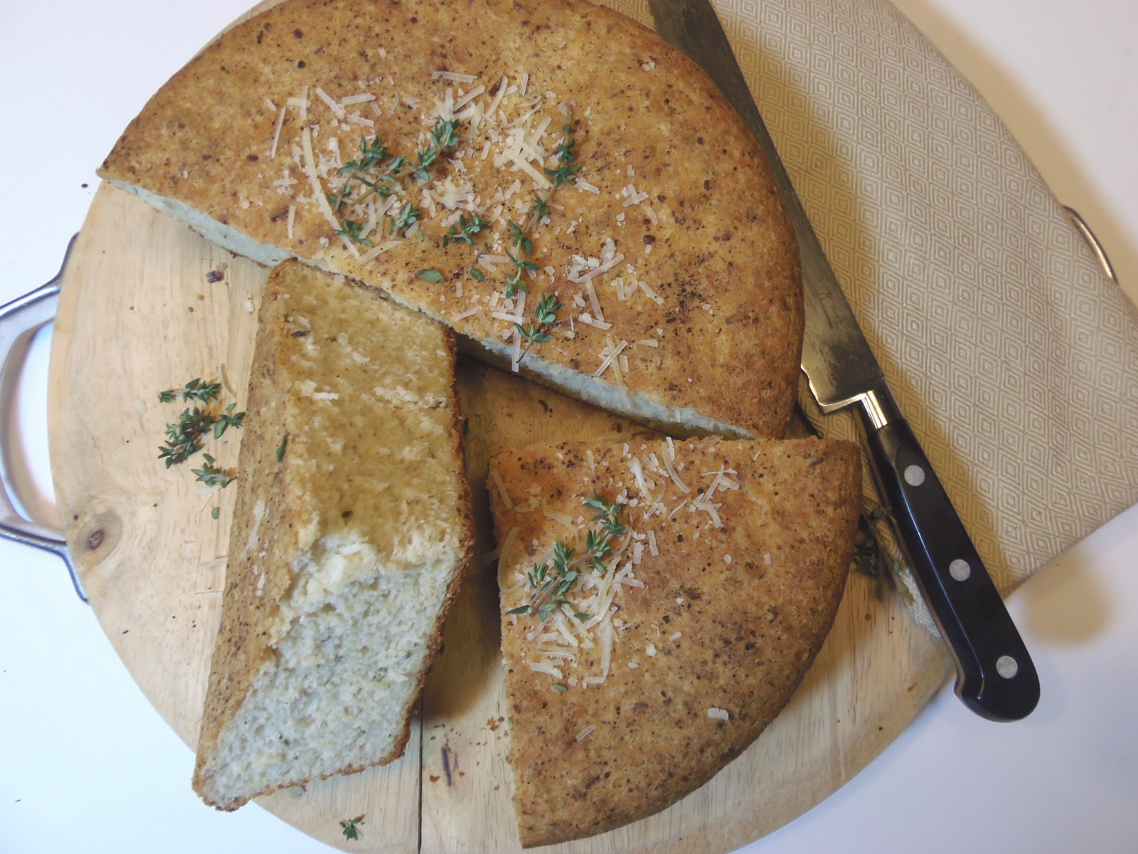 Kudos Kitchen By Renee Parmesan and Thyme Peasant Boule