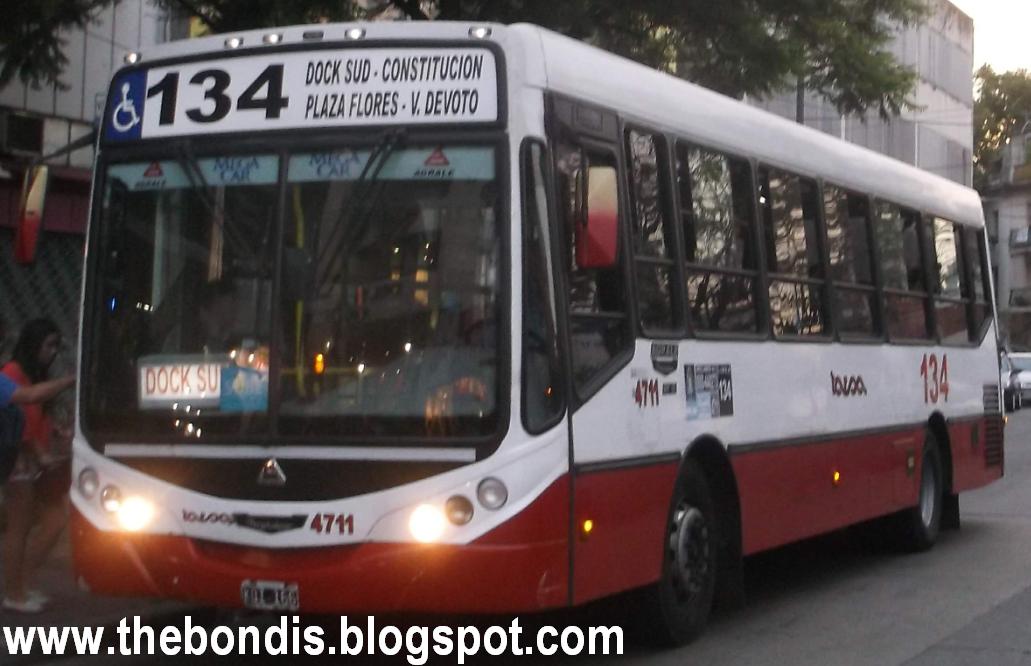 The Bondis Los buses de tu país Curiosidades en la nueva 134