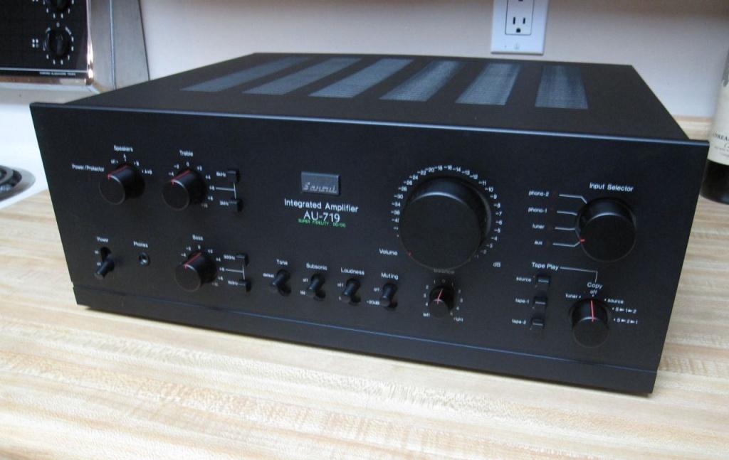 Sansui AU719 Integrated Amplifier AudioBaza