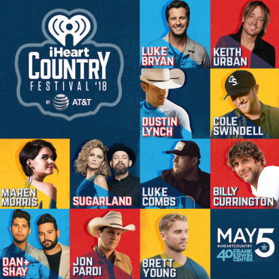 Media Confidential LineUp for iHeartCountry Fest Announced