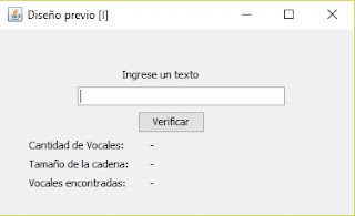 contador de vocales en Java
