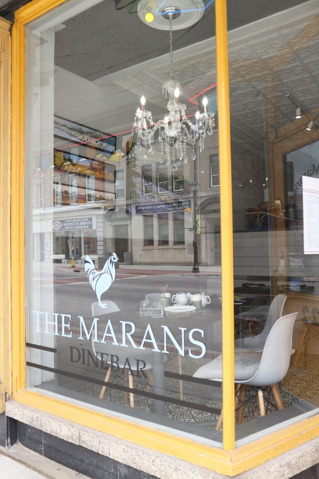 The Marans Dinebar in Prince Edward County - Picton