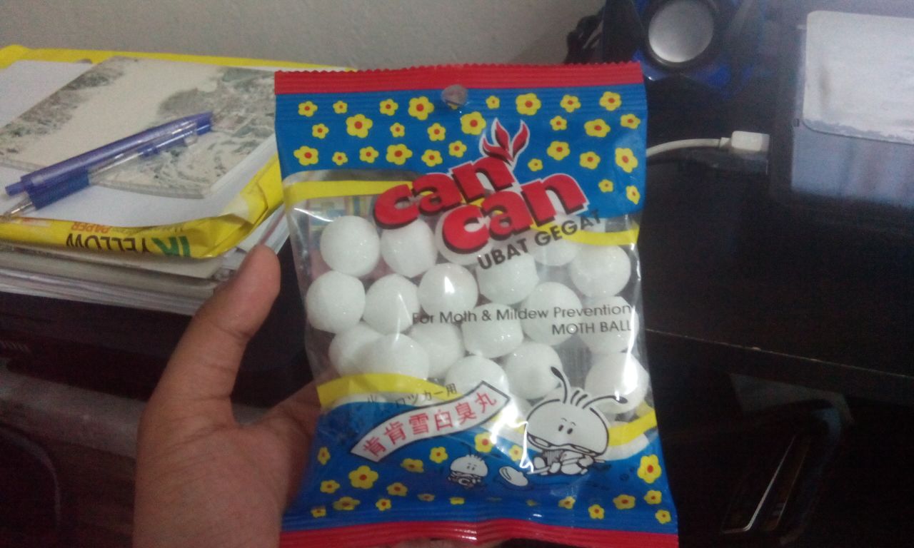 Apa itu Ubat Gegat atau Naphtalene ?  PenangKini