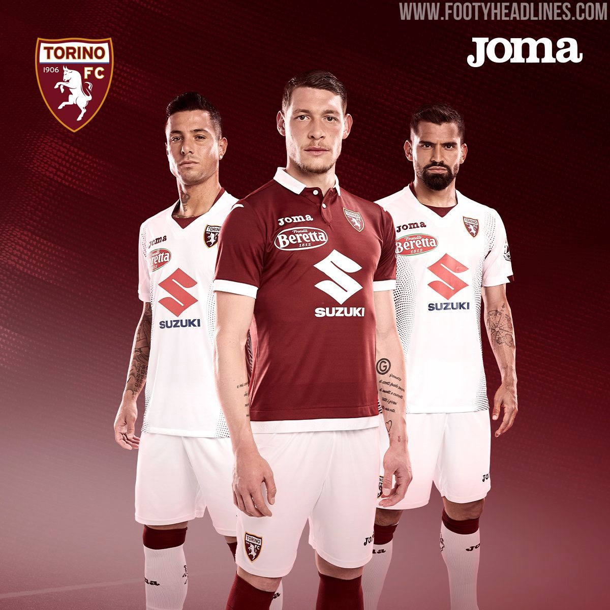 Torino FC 2020/21 Joma Home and Away Kits - FOOTBALL FASHION