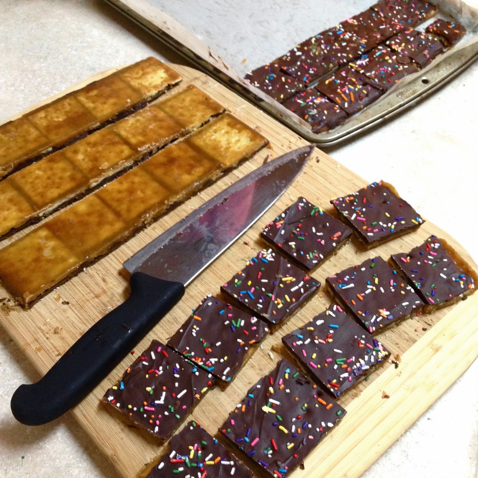 Passover Chocolate Toffee Sea Salt Matzah Brittle The Lindsay Ann