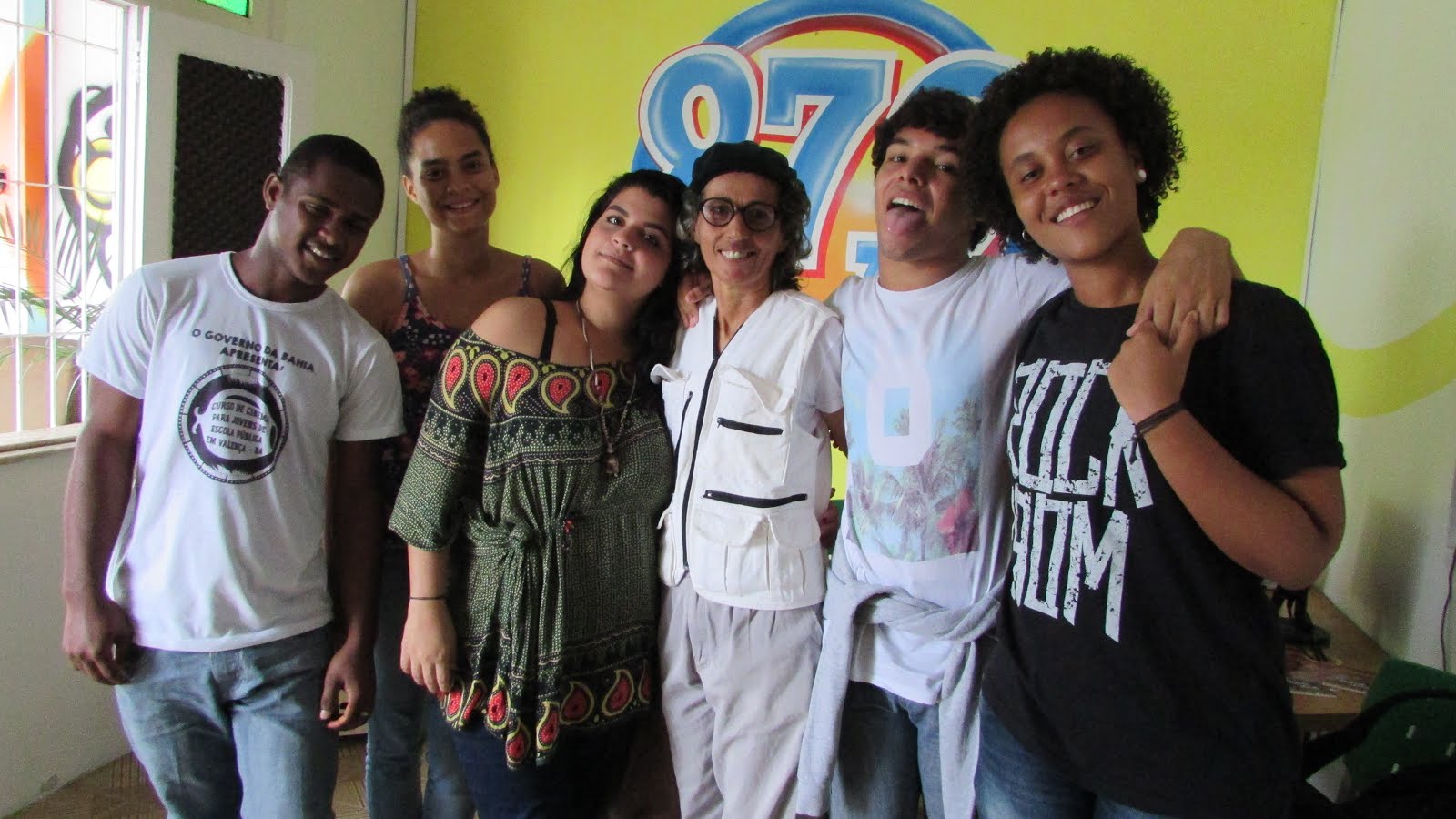 Estudantes do Curso de Cinema no Alacazum