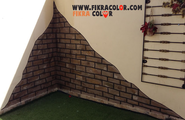 احدث ديكور الدهان تحجير داخل وخارج المنزل جديد 2016/2017 fikra color