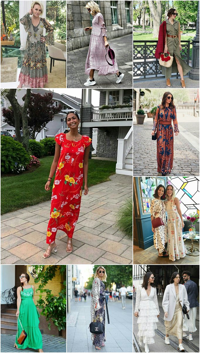 Maneiras de usar maxivestidos Looks com maxivestidos