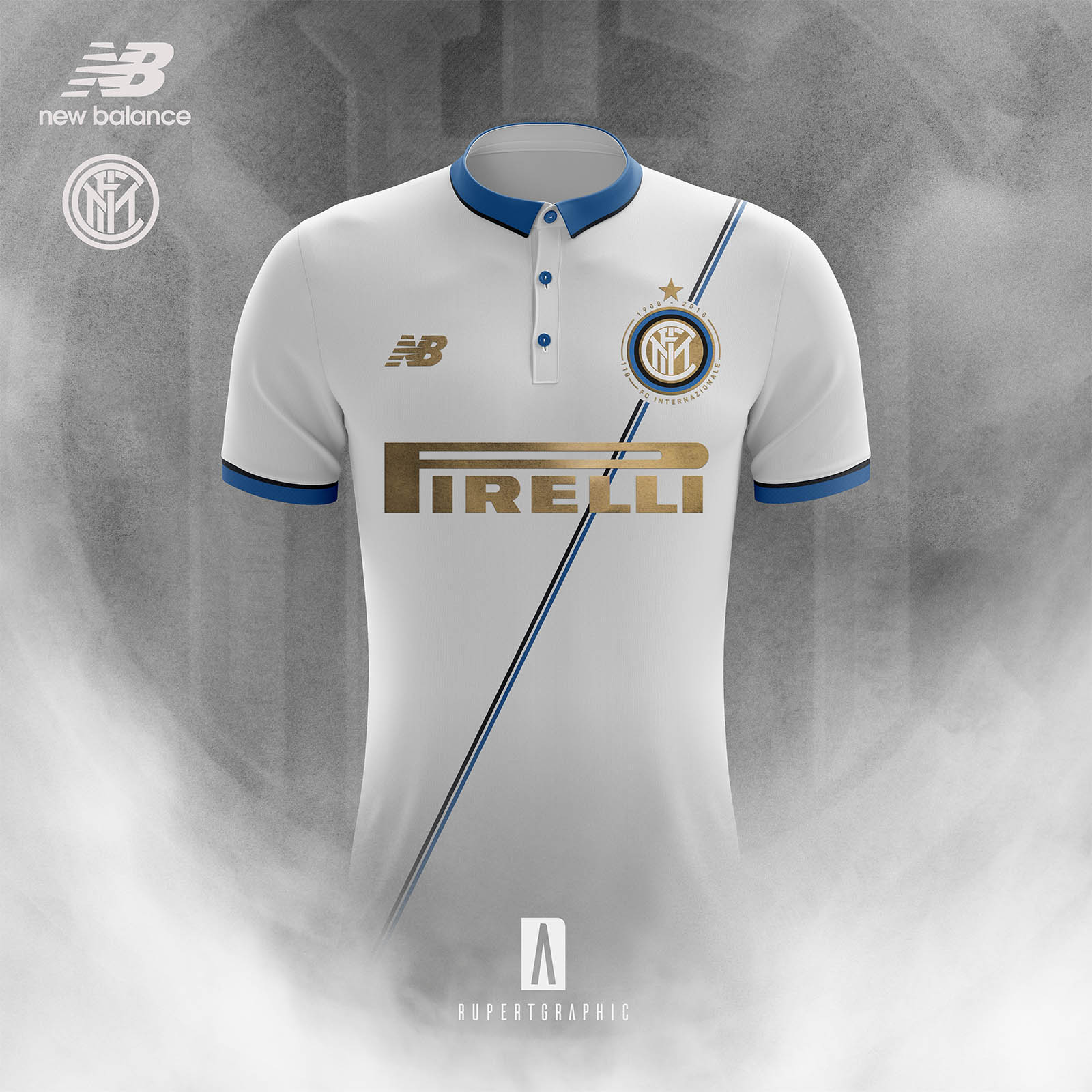 New Balance Inter Milan 17-18 Home, Away & Third Kits Concepts by ...
