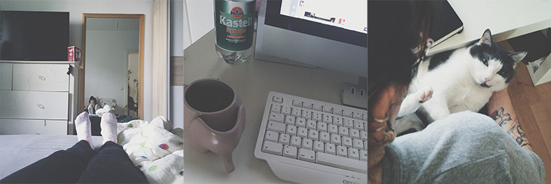 KuneCoco • "Picture my Day"-Day 22 • Aufstehen, arbeiten, Schnurrberts schmusen KuneCoco • "Picture my Day"-Day 22 • Aufstehen, arbeiten, Schnurrberts schmusen