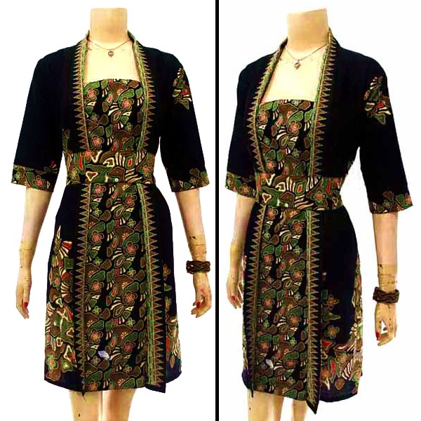  Dress  Wanita  Batik  Bagoes Solo Batik  Bagoes Solo