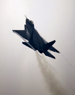Chinese FC-31/J-31 Falcon Eagle Stealth 5th Generation Fighter Aircraft in Action