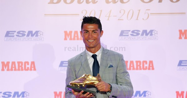 Cristiano Ronaldo Bota de Oro 2014-2015. Su cuarta Bota de Oro - MENTE NATURAL DE MODA