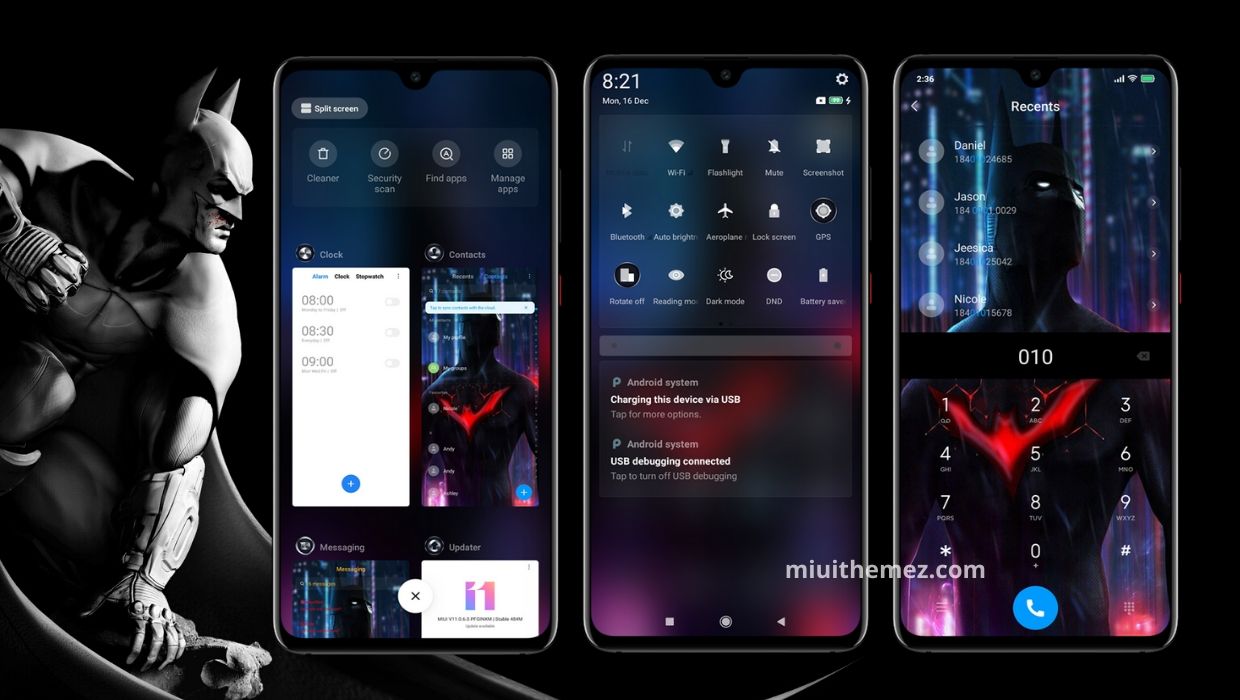 Batman Dark Knight v11 MIUI Theme