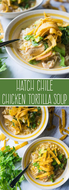 Hatch Chile Chicken Tortilla Soup Hatch Chile Chicken Tortilla Soup