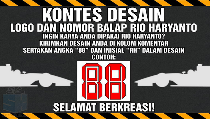 Kontes Desain Logo & Nomor Balap Rio Haryanto Berhadiah Keren Kontes Desain Logo & Nomor Balap Rio Haryanto Berhadiah Keren