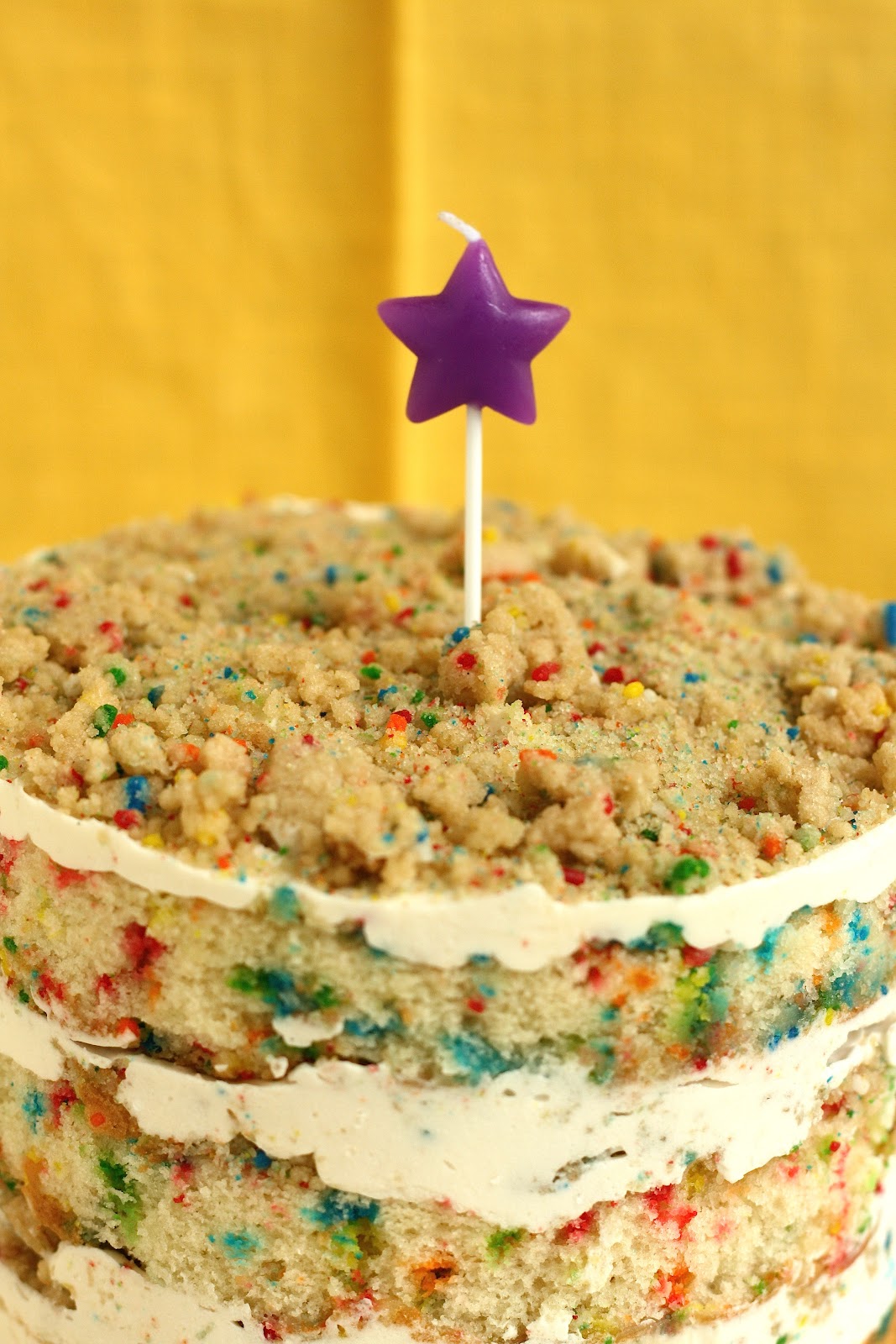 Funfetti Birthday Layer Cake from Momofuku Milk Bar hummingbird high a desserts and baking blog
