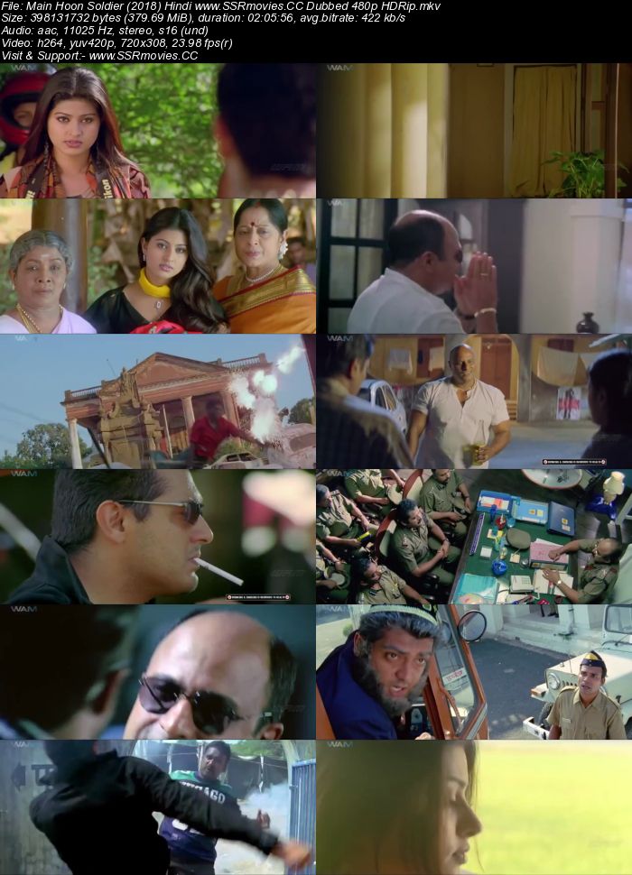 Main Hoon SOLDIER (2018) Hindi Dubbed 300MB HDRip Full Movie Download