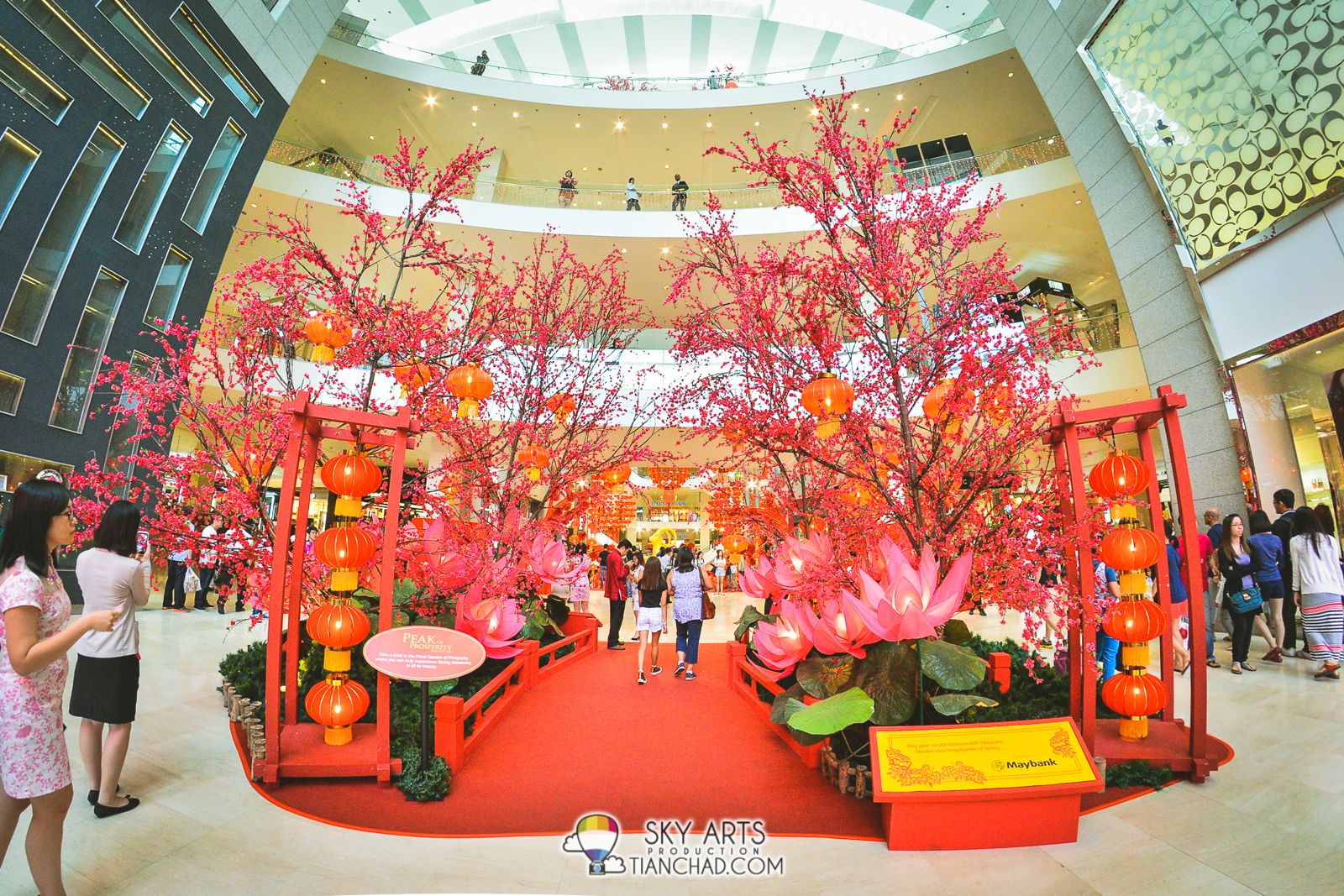Floral Garden of Prosperity at Pavilion KL