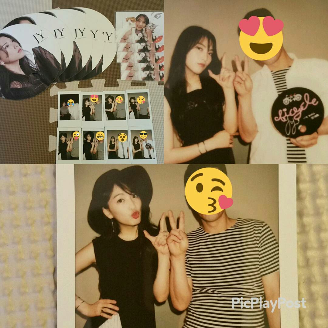 오늘자 강지영 팬들이랑 | 인스티즈