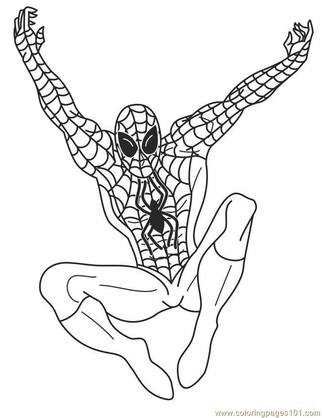 Download Printable Superhero Coloring Pages