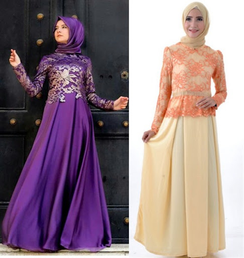 gaun pesta muslim brokat terbaru 2017/2018 gaun pesta muslim brokat terbaru 2017/2018