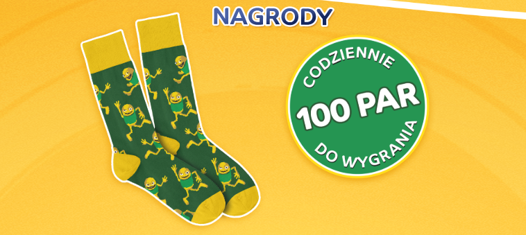 Do wygrania skarpetki Małego Głoda - 1300 par czeka Konkurs