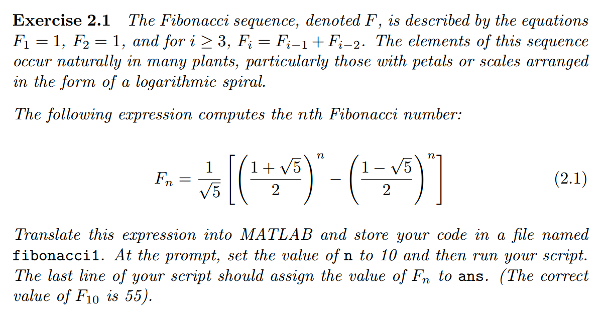 Sarah Barden's ENGR 160 Portfolio: MATLAB Introduction