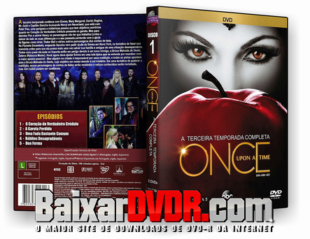 Once Upon a Time – 3ª Temporada Completa (2013) DVD-R OFICIAL Once Upon a Time – 3ª Temporada Completa (2013) DVD-R OFICIAL