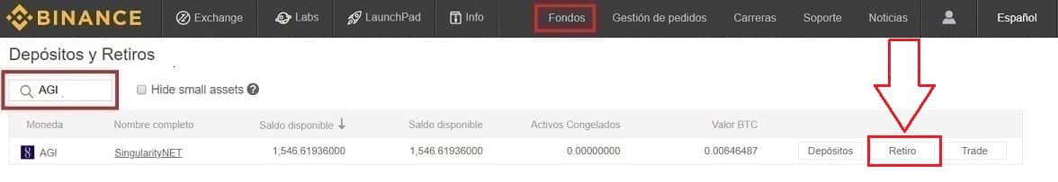 Comprar y Guardar en Wallet Criptomoneda SingularityNET (AGI) Cómo Comprar SingularityNET (AGI) Coin Barato en España con euros y dolares