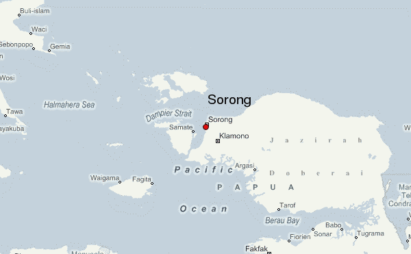 Peta sorong kabupaten sorong Dihaimoma Menulis