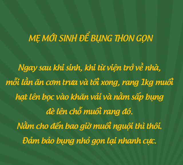 Bụng đẹp thon gọn sau sinh Bụng đẹp thon gọn sau sinh