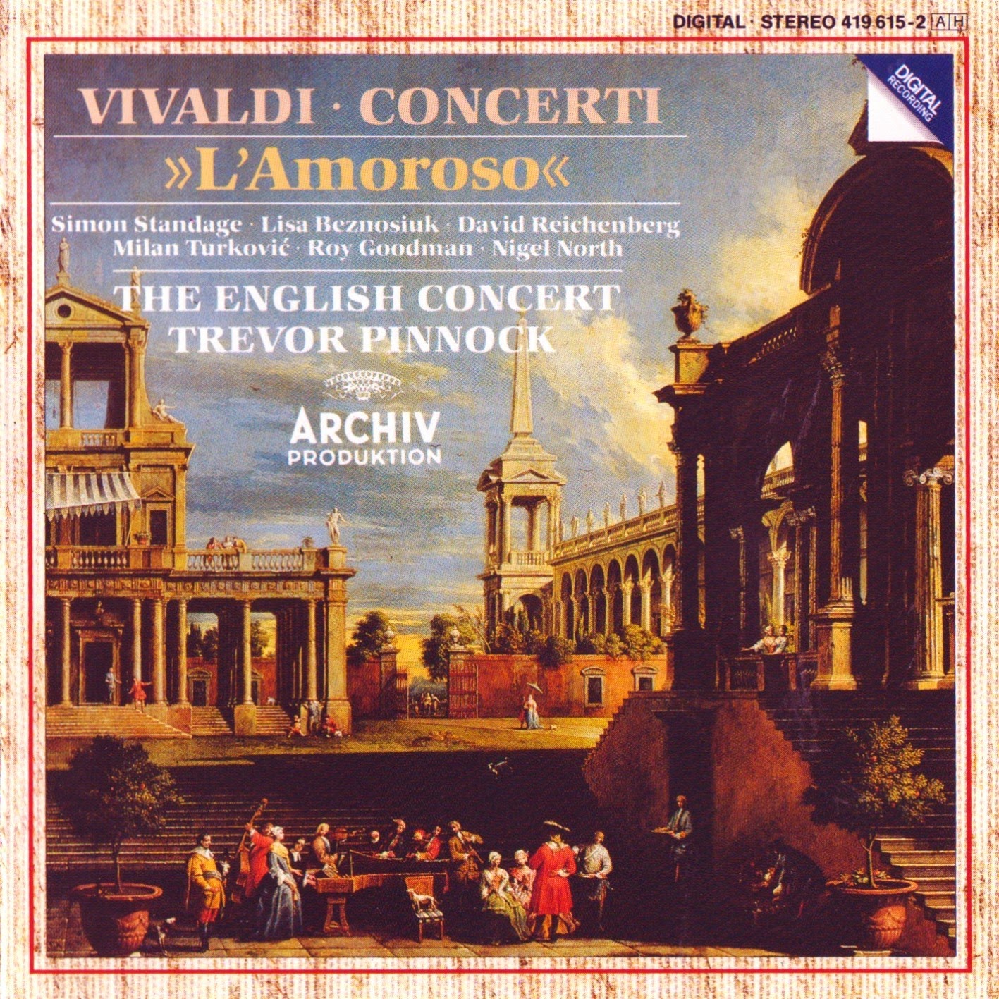 Magical Journey Antonio Vivaldi Concerti including "L'amoroso" (The