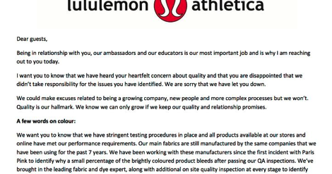 Lululemon Return Policy If Damaged By The Fbi  International Society of  Precision Agriculture