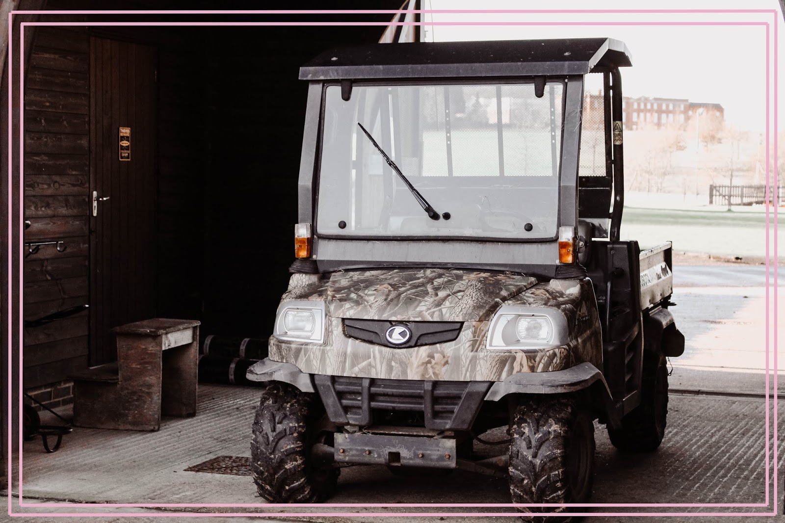 Equestrian Centre Vehicle Equestrian Centre Transport Two Person Vehicle