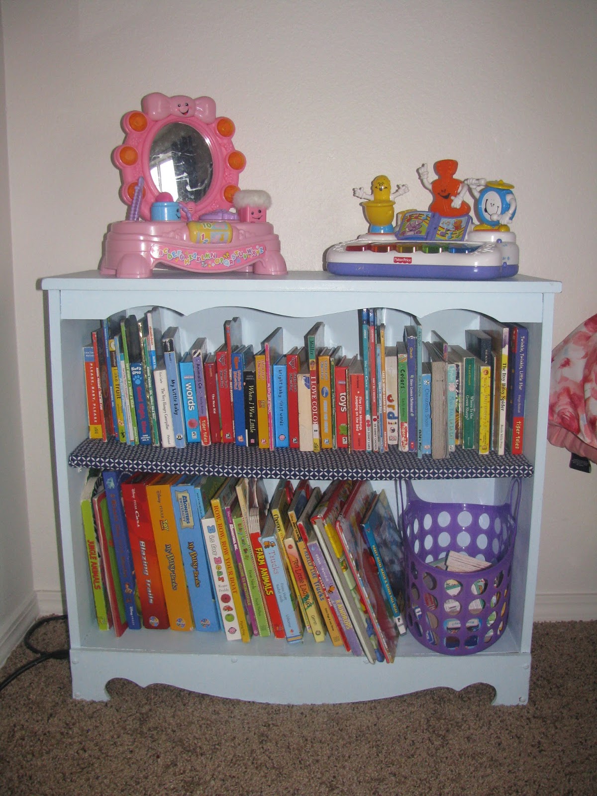 Made For You Small Blue Bookshelf