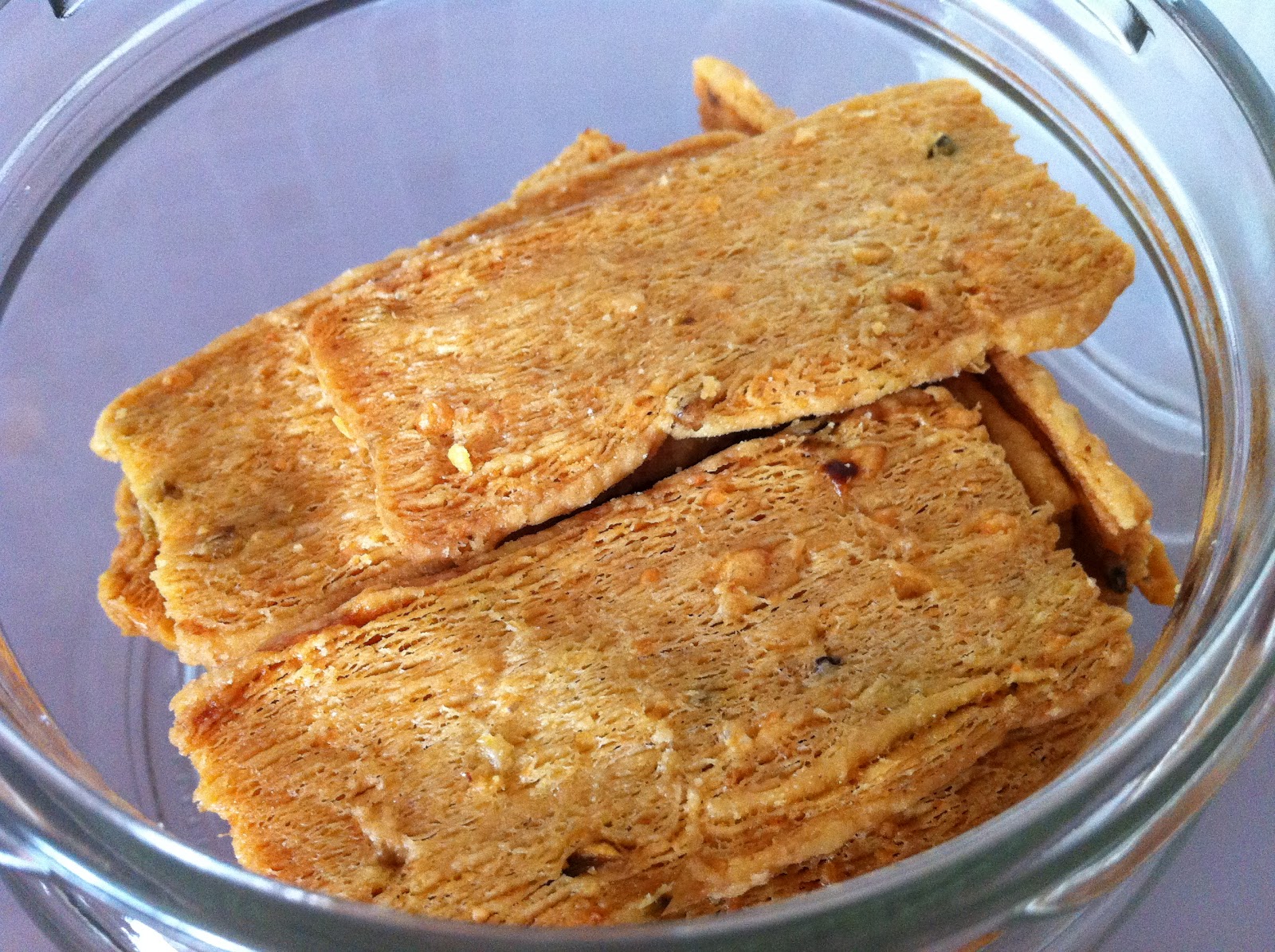 Covered in Stardust Mark's and Spencer's Jalapeno Cheese Crispies