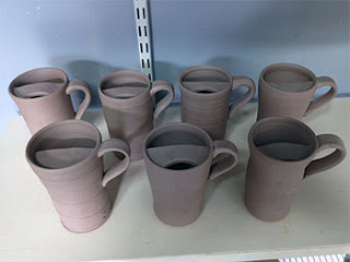 Pottery Travel Mug by Lori Buff