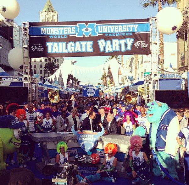 monsters inc premiere