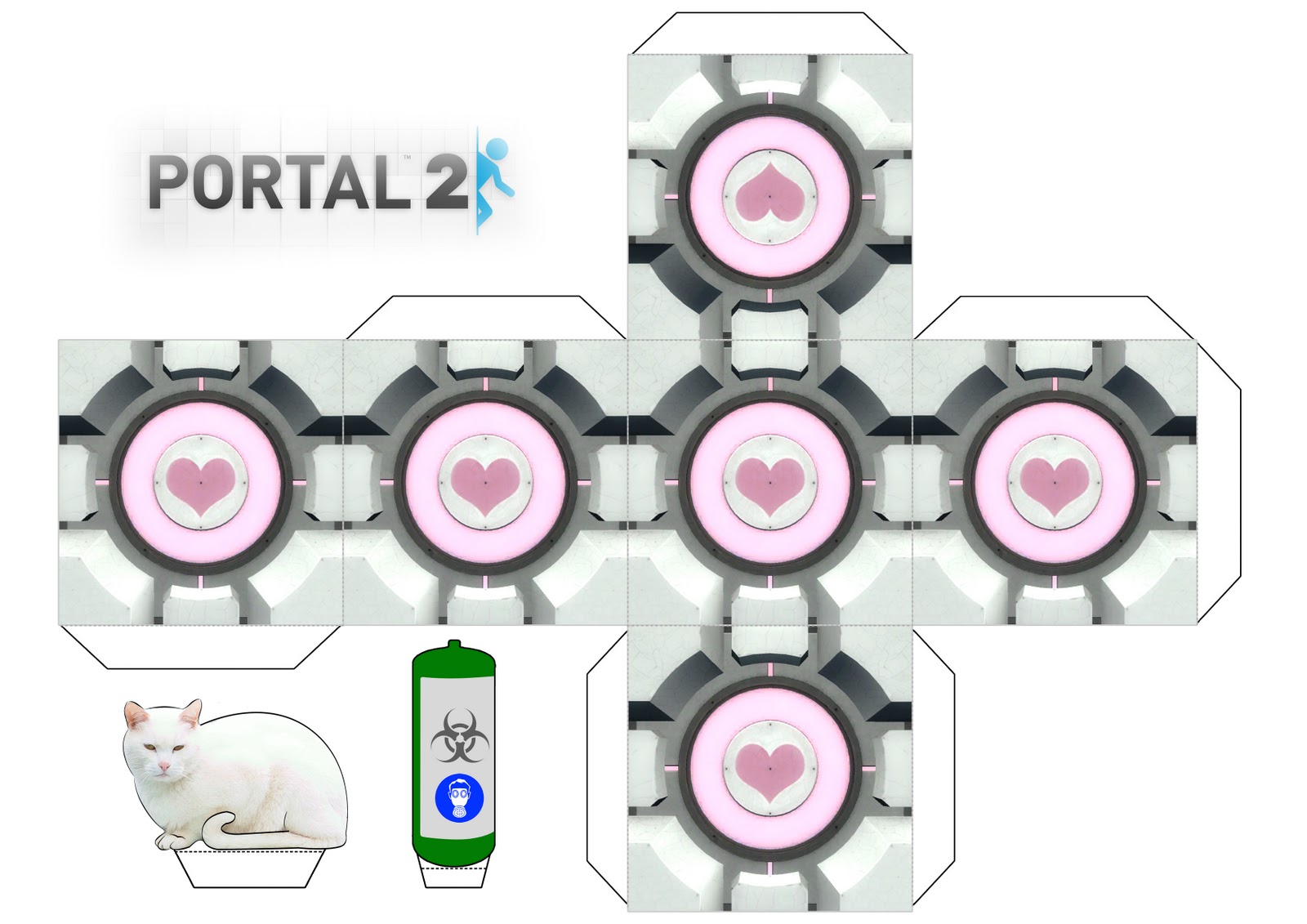 Portal 2 куб любви фото 70