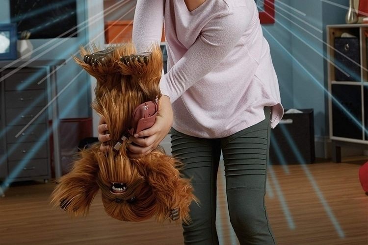 juguete chewbacca interactivo